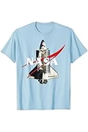 Nasa Camiseta estampada con el logotipo de Chevron rojo del transbordador espacial de la C1 Camiseta