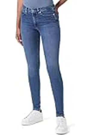 HUGO BOSS 932 Pantalones Vaqueros, Navy410, 25W / 32L De Las Mujeres