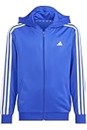 adidas Niños Train Essentials AEROREADY 3-Stripes Regular-Fit Full-Zip Hoodie, , 13-14 Years
