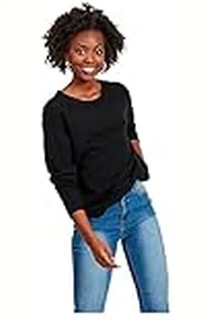 VILA Jersey de Punto Femenino Cuello Redondo, , XXL