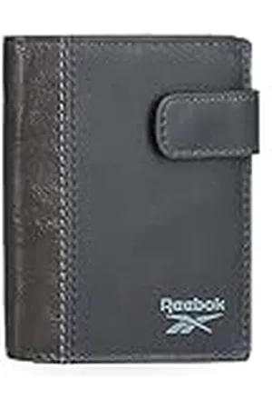 Reebok Division Cartera Vertical con Cierre de Clic 8,5x10,5x1 cms Piel