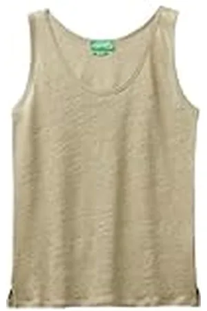 Benetton Camiseta de Tirantes 3kgqe8398, , M para Mujer
