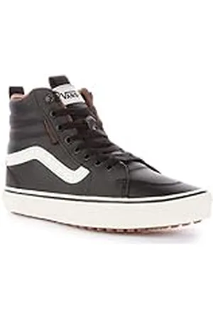 Vans Filmore Hi Guard, Zapatillas, Hombre, Leather Black/Marshmallow, 42 EU