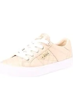 Guess Loven, Zapatillas Mujer, Gold, 36 EU