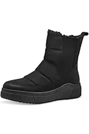 Tamaris Botas de Nieve Comfort para Mujer con Suela cálida y Tex, Moda, Black, 38 EU
