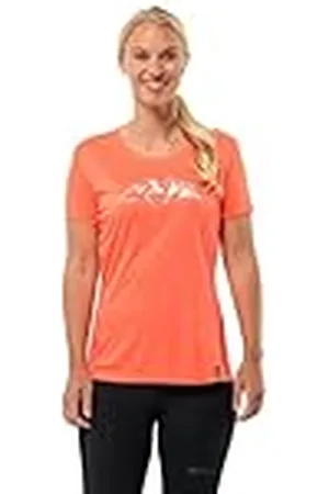 Jack Wolfskin Peak Graphic T W Camiseta, , M para Mujer
