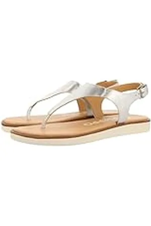 Gioseppo Sandalias DE Piel Plateadas para Mujer FIERZE