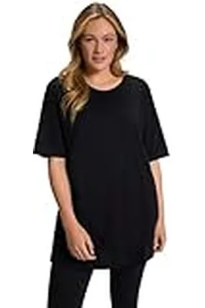 Ulla Popken Rundhals, Camiseta para Mujer, , 56