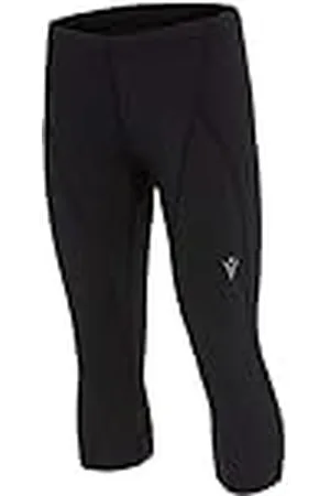 macron Run Kona SCA Scarlet 3/4 Pant Light Stretch Black Mallas, Mujer, , XS