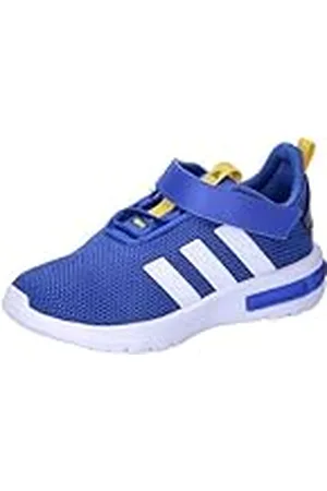 adidas Racer TR23 Shoes Kids, Zapatillas para Correr, Team Royal Blue/Cloud White/Yellow, 25 EU
