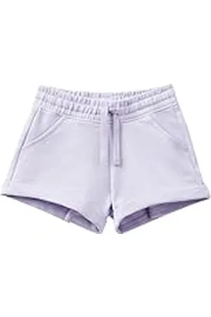 Benetton Bermudas 3j68c901c Pantalones Cortos, , 170 cm Niñas y niñas