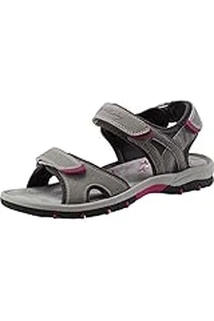 mc kinley McKINLEY Jaguar 3, Zapatos de Low Rise Senderismo Mujer, Gris (Grey/Purple 900), 40 EU