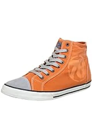 QS by s.Oliver Casual, Zapatillas Altas Hombre, Naranja-Orange (Orange 606), 45