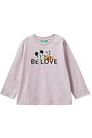 Benetton Camiseta M/L 3096g10c7, , 2 años Unisex niños