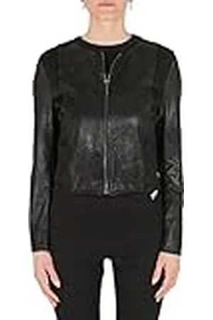 19V69 Italia Maura Black Chaqueta para Mujer, , L