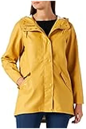 VERO MODA PETITE Vmmalou Noos Petite-Chaqueta con Revestimiento, Color ámbar, XL Chiquita para Mujer