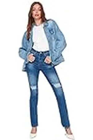 Trendyol Jeans Acampanados, , 36 para Mujer