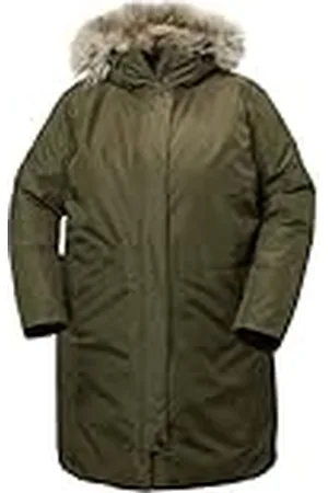Helly Hansen Helly-Hansen Womens W Senja Plus Parka, Verde, 1X