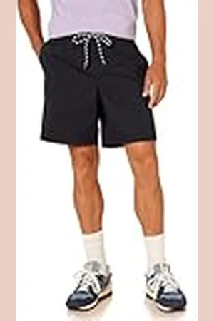 Amazon Pantalones Cortos Para Caminar Con 20 cm De Pernera Cordón De Ajuste y Corte Holgado (Disponibles En Tallas Grandes) Hombre, , XS