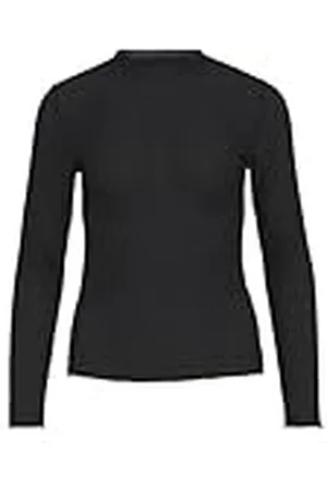 VILA Vizira Funnelneck L/S Top Camiseta de Manga Larga, , XS Mujeres