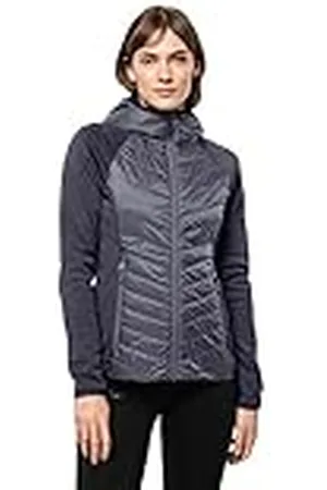 Jack Wolfskin Routeburn Pro Hybrid W Chaqueta Softshell, Delfín, L para Mujer