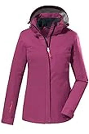 Killtec Mujer Chaqueta funcional/chaqueta de exterior con capucha con cremallera KOS 133 WMN JCKT, , 54, 38383-000