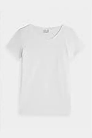 4F Tshirt F1161 White XS para Mujer