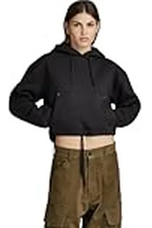 G-Star Para Mujer Sudadera Sleeve Graphic Cropped Loose, , M