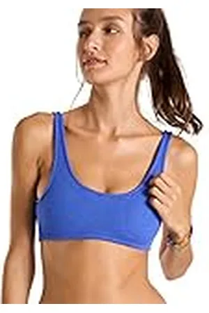 Banana Moon Justin Scrunchy Parte Superior de Bikini, Bleu, 36 para Mujer