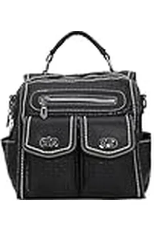 Faina Mochila cuadrada multifuncional de gran capacidad para mujer, piel de alta calidad, versátil, informal, color , , talla única, Fashion