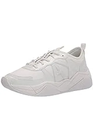 Armani Exchange Mujer Running Zapatillas, Negro, 35 EU