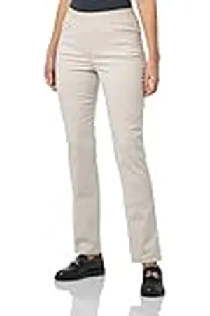 Brax By Brax Pamina Thermolite Cotton Pantalón de Vestir, , 34 W/32 L para Mujer