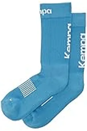 Kempa Logo Classic Calcetines, Sin género, Azul/Blanco, 41-45