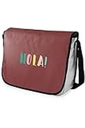 Bonamaison Bolsa de Mensajero para Estudiantes, con impresión Digital, Bolsa de mensajería, Bolsa de Hombro, para niños, niñas, niños, tamaño: 29 x 36 cm