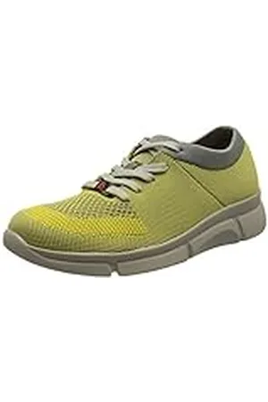 Berkemann Allexis, Zapatillas Mujer, signalgrau/Gelb, 37 EU