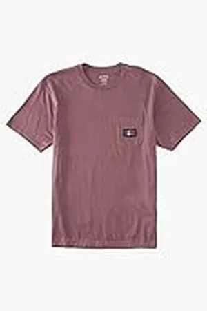 Billabong Pocket Labels - Camiseta con Bolsillo para Hombre