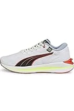 PUMA Electrify Nitro 2 FM Wns, Zapatillas para Correr Mujer, White Black-Firelight, 39 EU