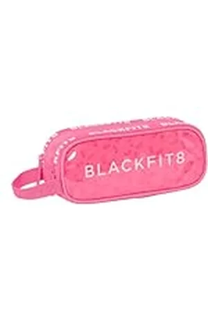 Blackfit8 SAFTA- Astuccio Doppio Glow Up 21 x 8 x 6 cm, Multicolore, 842244513