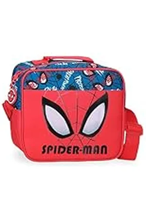 Marvel Spiderman Authentic Neceser Adaptable con Bandolera 23x20x9 cms Poliéster L