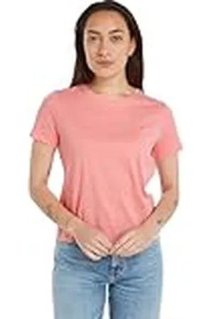 Tommy Hilfiger Tjw Soft Jersey Tee Dw0dw14616 Camisetas de Punto de Manga Corta, , XXS Mujer