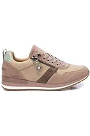 Refresh Zapatilla Mujer Beige - Calzado Cómodo y Versátil - Moda Casual - Modelo 17205906 (Talla 36)