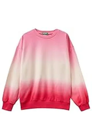 Benetton Jersey G/C M/L 3j68c10hy Sudadera, , 122 cm Niñas y niñas