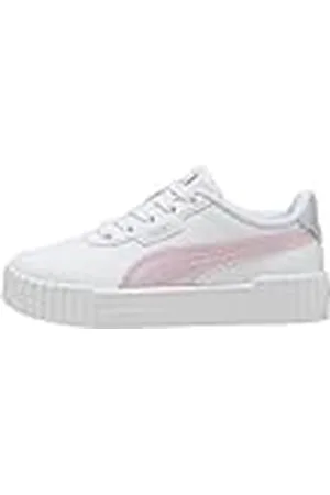 PUMA Carina 3.0 Blurry Dreams PS, Zapatillas, White-Rose Mauve-Cool Weather, 32 EU