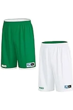 Jako Pantalón Corto Reversible Change 2.0 para Hombre, Color Verde/Blanco, S