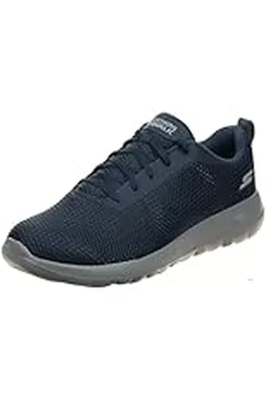 Skechers Go Walk MAX – Effort, Zapatillas Hombre, Azul/Gris, 50.5 EU X-Ancho