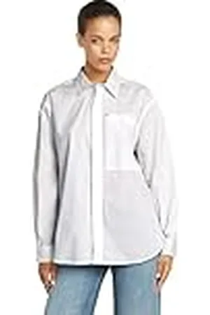 G-Star RAW Oversized BF Shirt LS Wmn Camiseta, , Mujeres