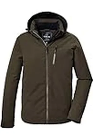 G.I.G.A. DX by killtec Hombre Chaqueta funcional/chaqueta de exterior con capucha con cremallera GW 64 MN JCKT, , XL, 42539-000