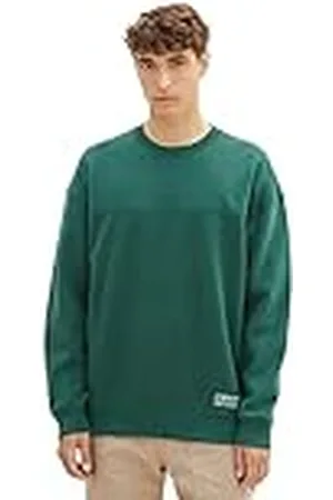 TOM TAILOR 1037611 Sudadera, 10778-Hunter Green, XXL para Hombre