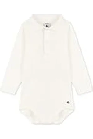 Petit Bateau A05Q2, Body de Manga Larga con Cuello de Polo Bebé-Niños, , 24 meses