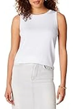 Amazon Camiseta sin Mangas de Corte Holgado Mujer, , L